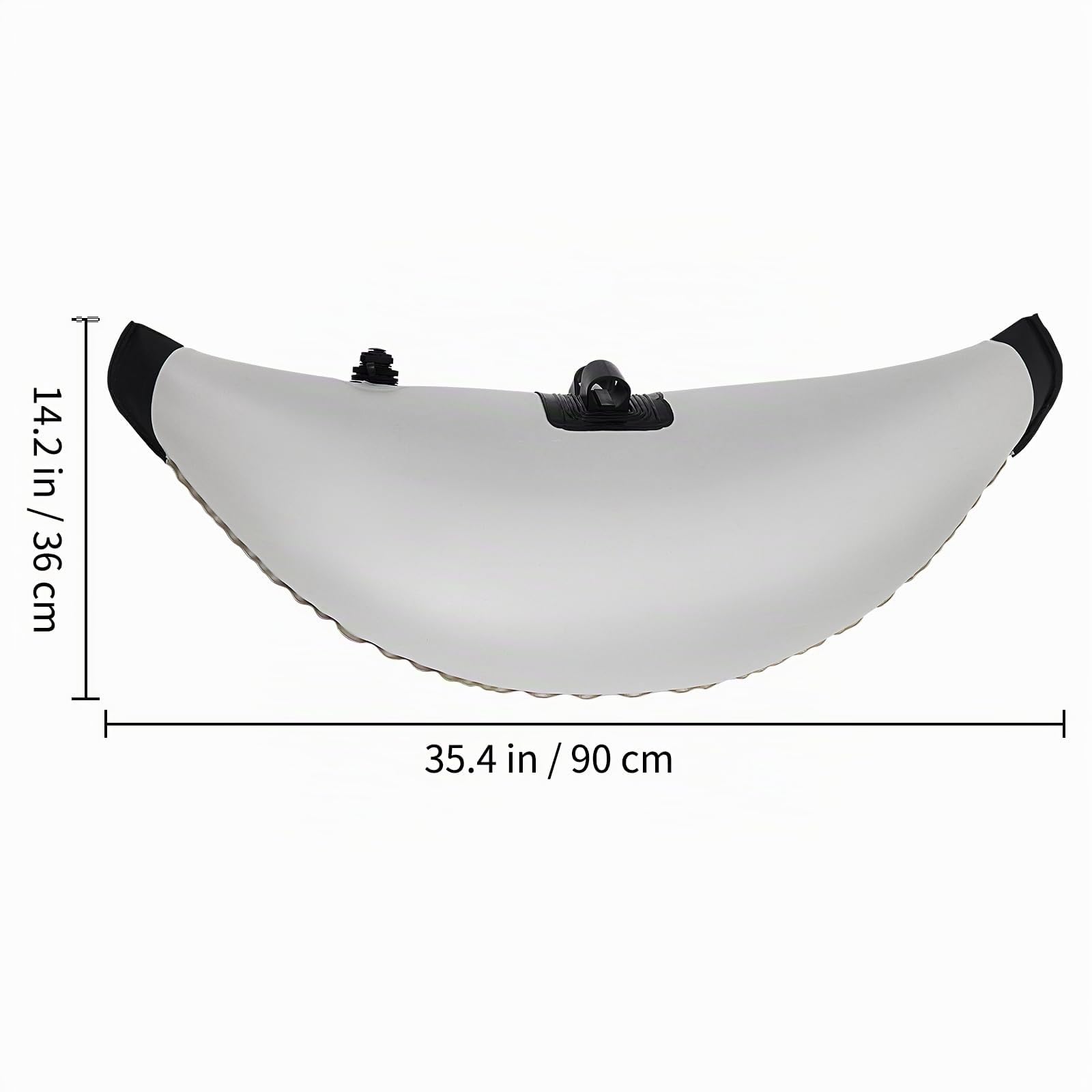 VEVOR Kit Kayak Galleggiante Gonfiabile Stabilizzatore in PVC con Bracci Laterali, 2 Pezzi Lunghezza Regolabile da 81,5 a 94 Pollici Stabilizzatore Gonfiabile per Kayak, Canoa, Nautica, Pesca, ECC