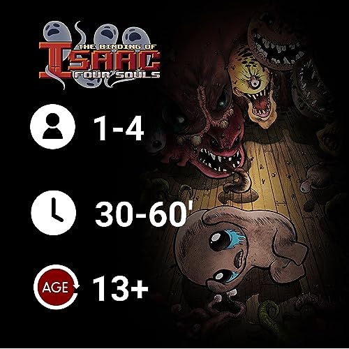 Maestro 76243 Binding of Isaac: Four Requiem-The Ultimate Collection-EN Boardgame, Bunt, Rechteckig – Ansicht 4