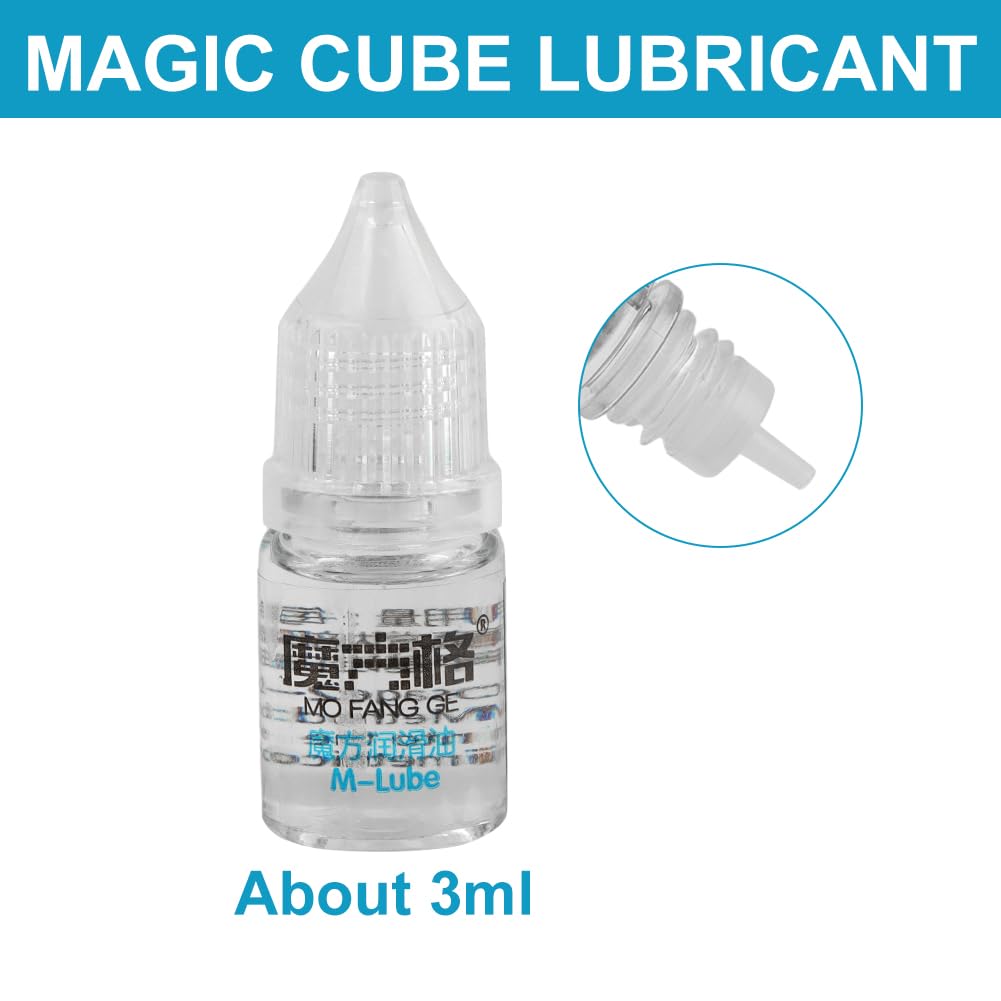Silicone Oil Lube for Magic Cube,3ml Lubricating Speed Oil Transparent,Improves Speed,Prevents Rust,Make Cube Smooth,Magic Cube Accessory,Easy to Use,1pc - Image 3