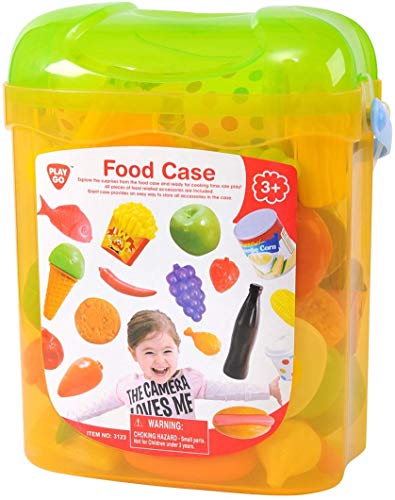 82 Teile Lebensmittel für Spielküche Kaufladen mit Box Obst Gemüse Speisen UVM – Bild 8