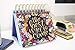 bloom daily planners Undated Perpetual Desk Easel/Inspirational Standing Flip Calendar - (5.25