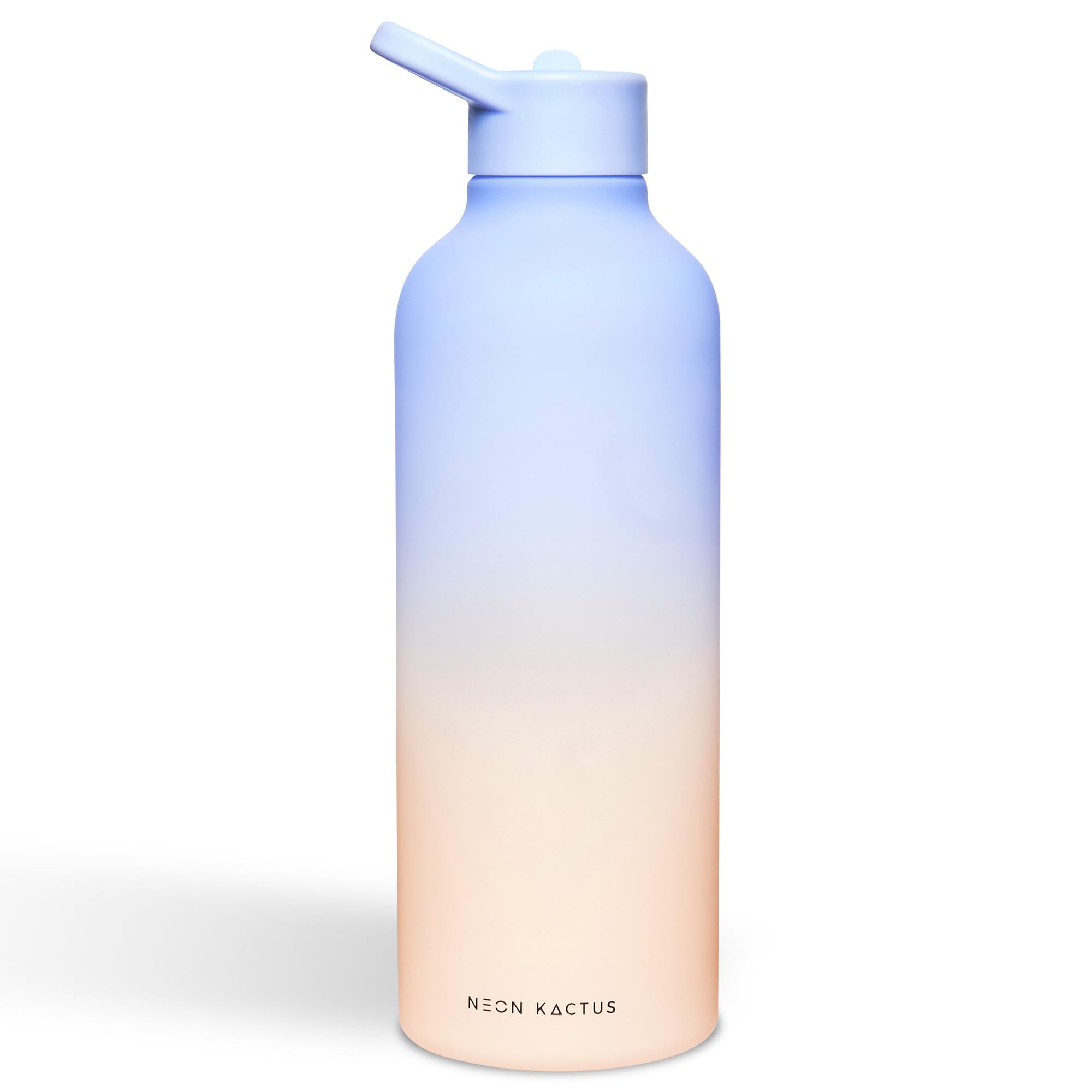 Neon Kactus Live Forever Tritan Bottle | Large Water Bottle With Straw, 1300Ml | Drinking Bottles For Adults | Gym, Sports Water Bottle | Bpa-Free, Leak-Proof |