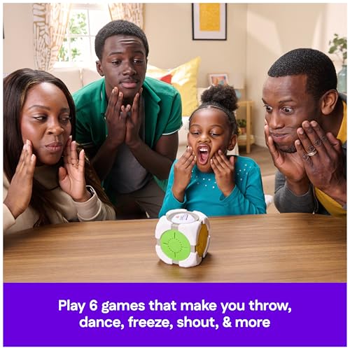 Spin Master Games, Beat The Parents: Let’s Roll!, 6-in-1 Electronic Game Cube, Fun Activity for Kids, Adults & Family Game Night, Interactive Toy, 2-6 Players, for Ages 5 & Up by Spin Master Games - Image 4