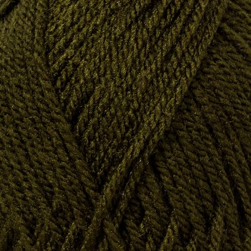 Utopia Crafts Joy Plain Knitting and Crochet Yarn, Soft, Easy Care, 100% Polyacrylic, 10 x 50 g Ball, 150 m (Forest Green) - Image 3