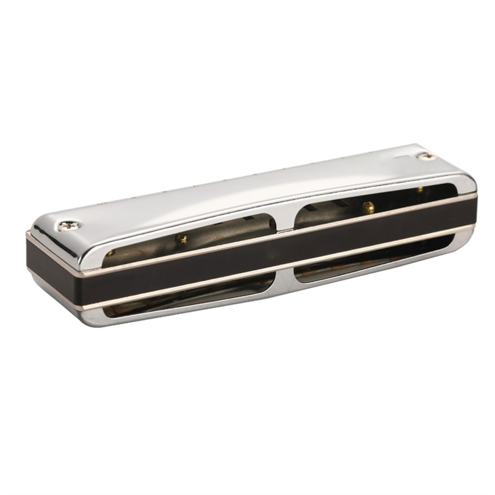 Armonica A Bocca Professionale Armonica Blues Professionale a 10 fori accordata in Do Argento Adatta ai Principianti