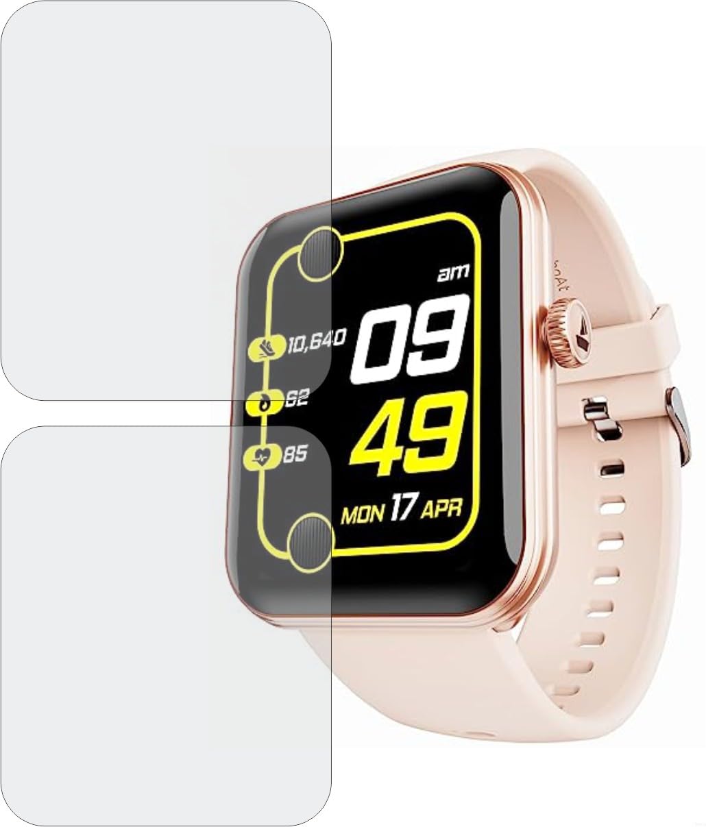 TELTREK Screen Guard for Boat Xtend Plus Smartwatch Screenguard, Edge to Edge TPU Fiber Film not Tempered Glass Screen Protector for Boat Xtend Plus (Pack of 2) (B0CN1SHJ9W) Amazon Price History, Amazon Price Tracker