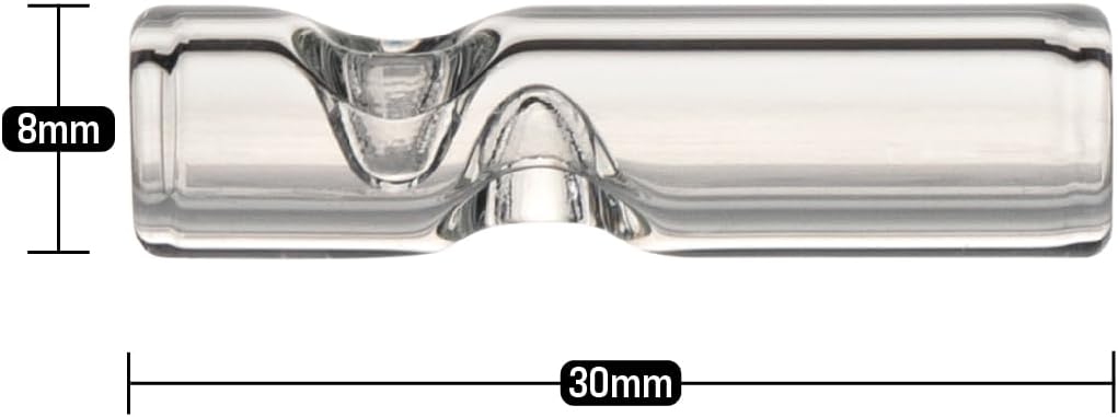 BIO Glass 'The Tube' 2 Poke Glass Tips, 8mm - 100 Count