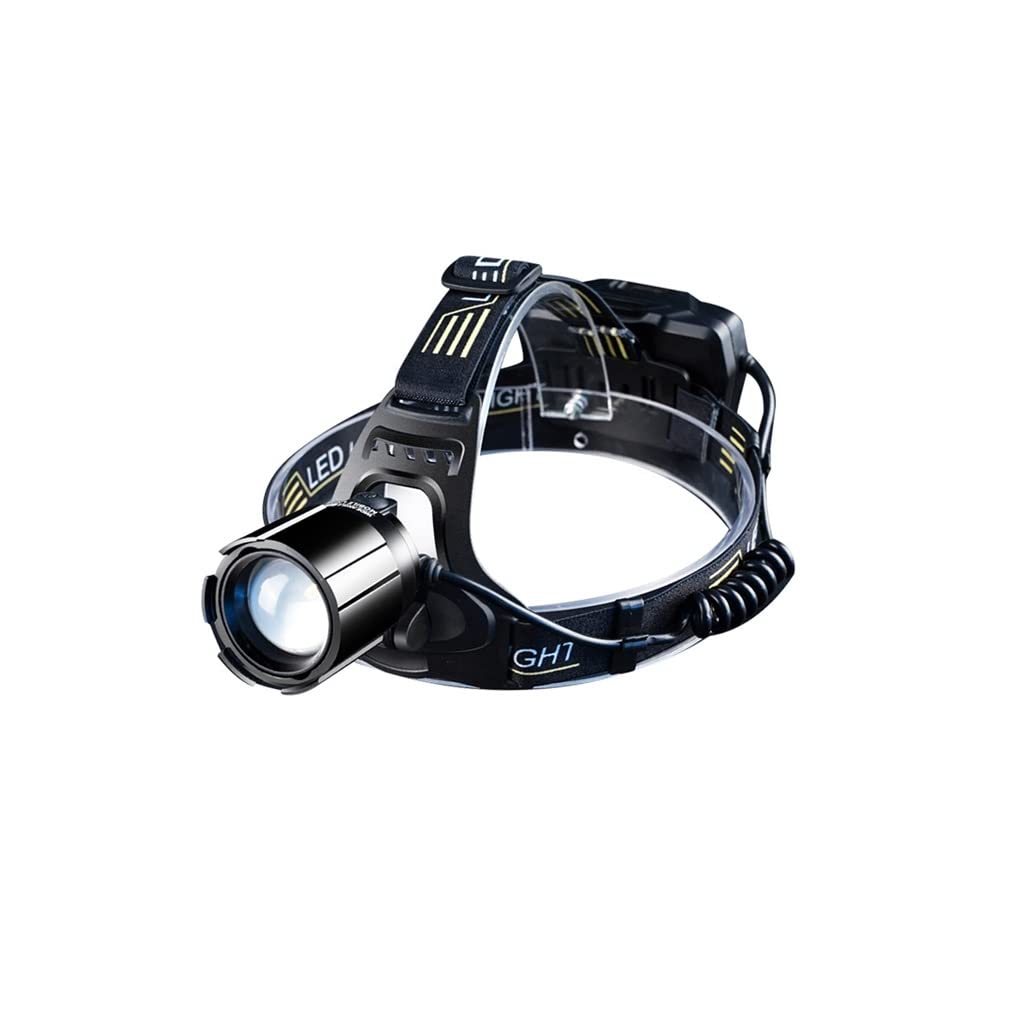 OYYMTE Strong Light Headlight Rechargeable Head-Mounted Flashlight Induction Night Fishing Special Catching Sea Outdoor