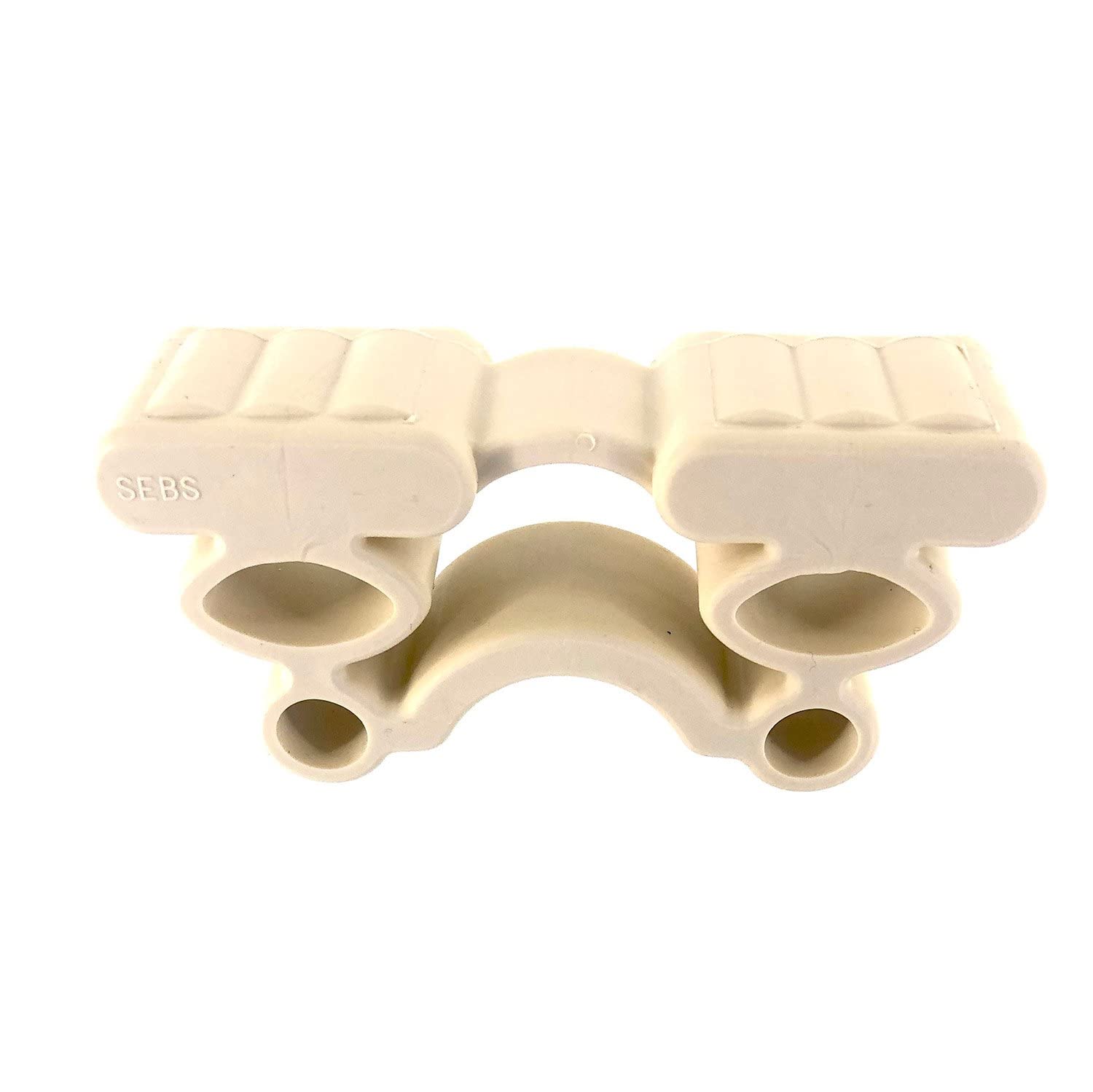 Soluko - Kit 4 Supporti ammortizzati porta doghe da 38mm a 2 posti mod. SEBS