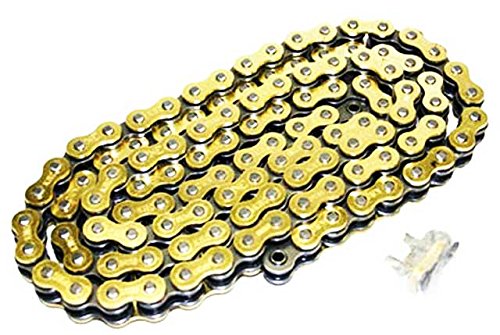 Spezialverstärkte Kette Ersatzteil für/kompatibel mit EXC SX 125 150 200 250 300 350 400 450 500 520 525 530 Gold extra verstärkt