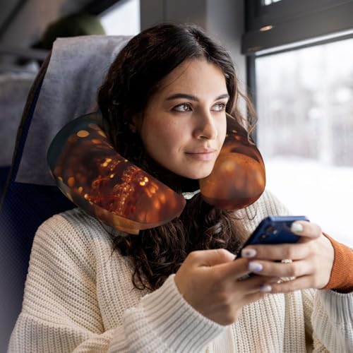Almohada cuello en U espuma viscoelástica tamaño único miniatura 6