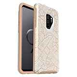 OtterBox SYMMETRY SERIES Case for Samsung Galaxy S9+ - Frustration Free Packaging - THROWING SHADE (WHTE/ROASTED TAN/THROW SHADE)