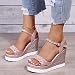 Imagen de Ecoodisk Sandalias de cuña para mujer