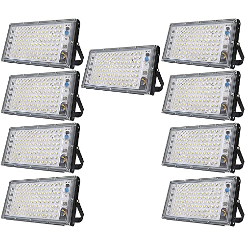 Image of MLD 70W LED Flood Light Brick Landscap Led lights IP66 For Indoor Outdoor Led Lights | White | 70 Watt | Pack Of 9
