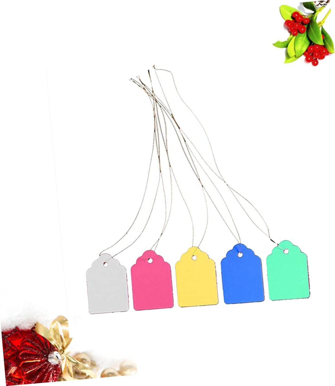 Waterproof Hanging Labels 500Pcs PVC Reusable Writeable Garden Tags image 2