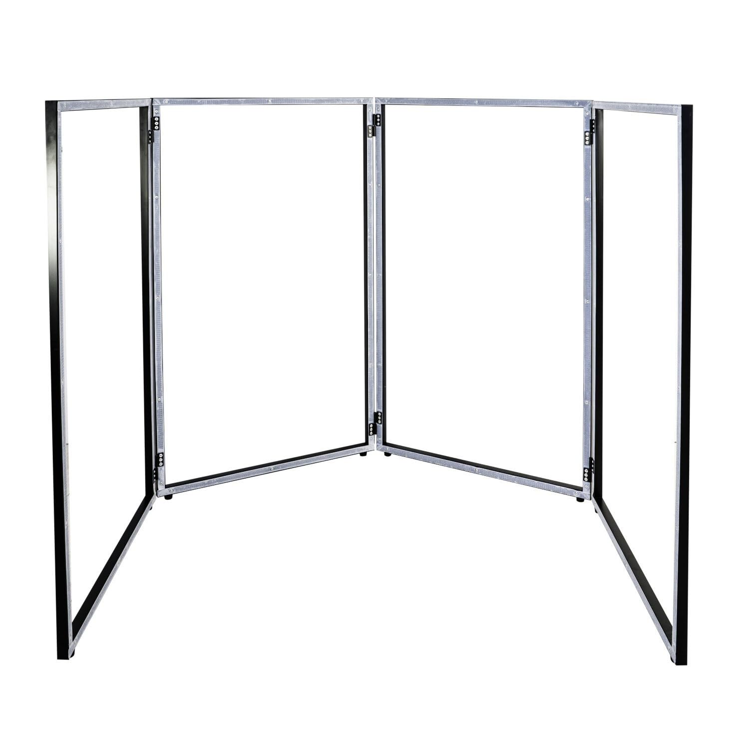 Panneau Stand AFX Light - FACADE-DJ-STAND - pour DJ avec LYCRA 4 faces 122 x 70 cm couvre-câbles console