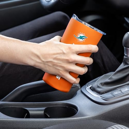 Image of Rico Industries NFL Football Soft Touch, Easy Grip Tumbler