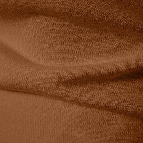 Muscularfit Zip Up Turtleneck Sweaters for Men 2024 Ribbed Knit Long Sleeve High Neck Knitted Pullover Sweaters Fall Knitwear2