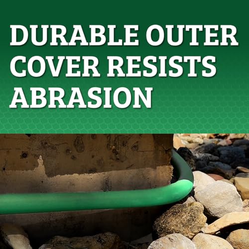 Image of Flexzilla Colors Lead-In Garden Hose 5 /8in. x 5ft., Lightweight All-Weather Water Hose, Durable and Flexible, Leak-Free Connections, Forest Green