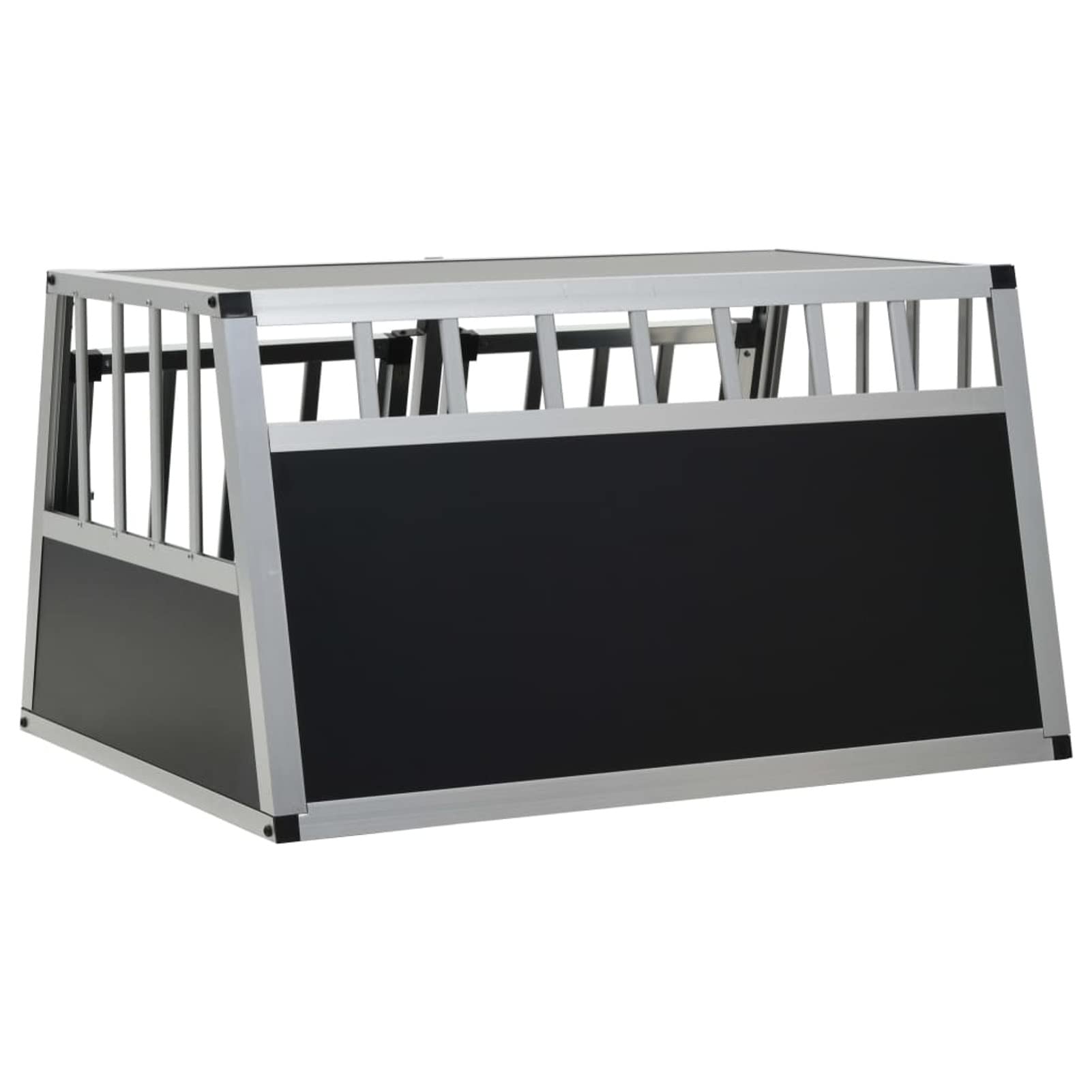 LAPOOH Trasportino per Cani con Doppia Porta 89x69x50 cm,Articoli per Animali,Animali Domestici - Articoli,Articoli per Cani,Casette per Cani(SPU:170667)