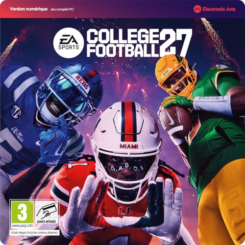 EA SPORTS College Football 27 PC en téléchargement numérique avec code d'activation EA App