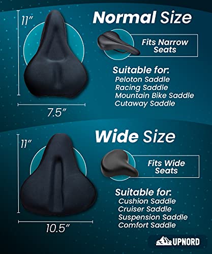 Comfortable Peloton Bike Seat Cushion for Men and Women (11x7)