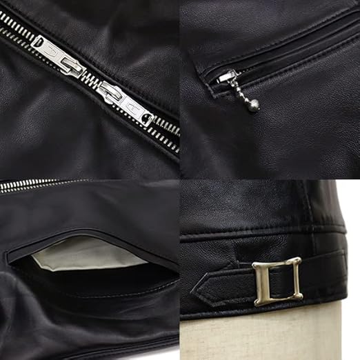 Amazon | 666 LEATHER WEAR LJM-17TF タイトフィット シングル