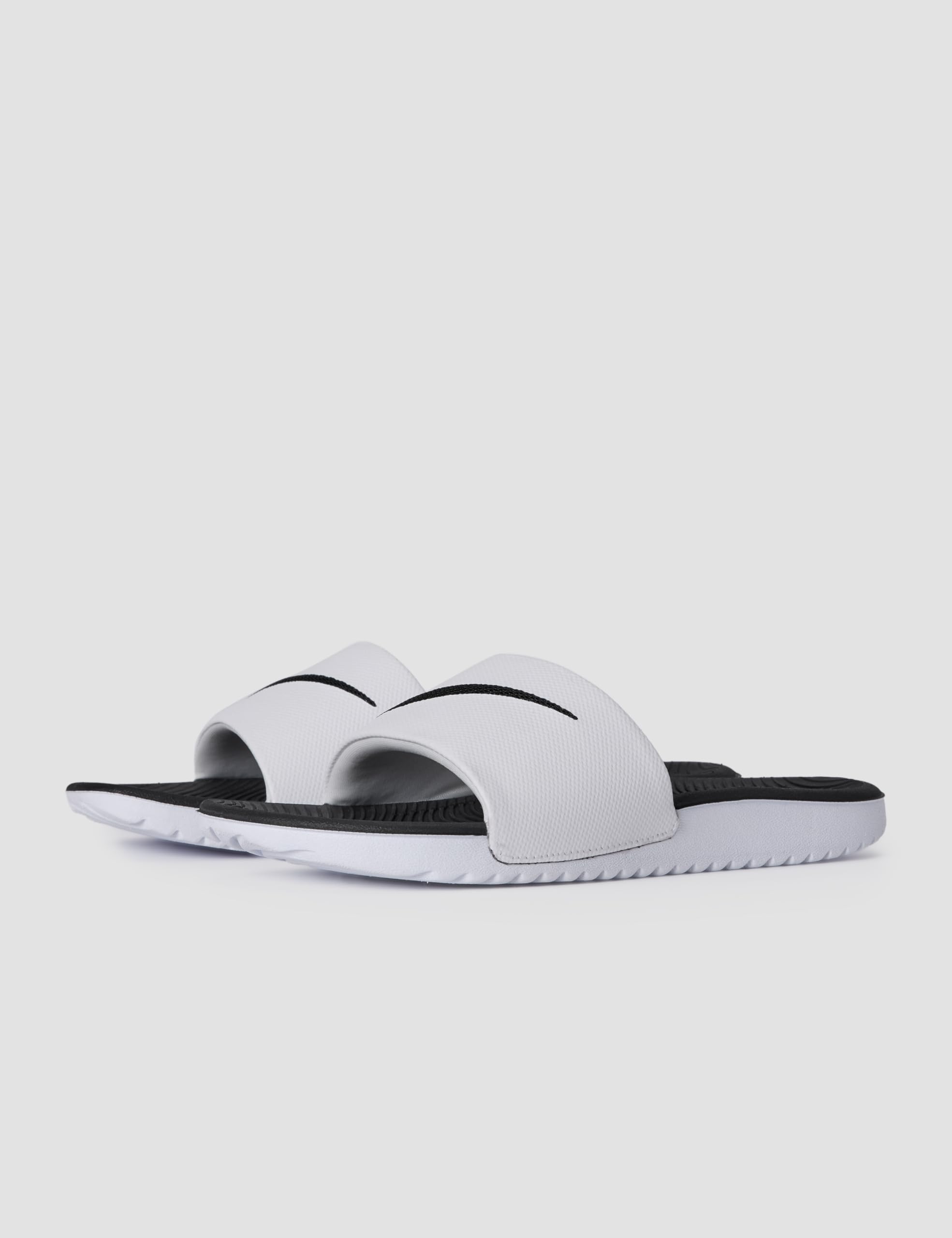Nike Niños Zapatos de Playa y Piscina Blanco Negro 29.5 EU