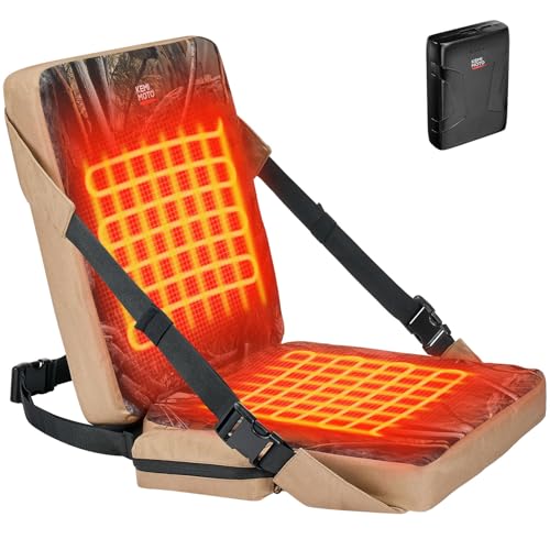 KEMIMOTO Hunting Seat Cushion Heated with 10000mAh Battery, Upgraded Tree