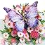 3D Pop Up Card Butterfly And Flower Card Birthday, Get Well, Anniversary, Thank You, Mothers Day