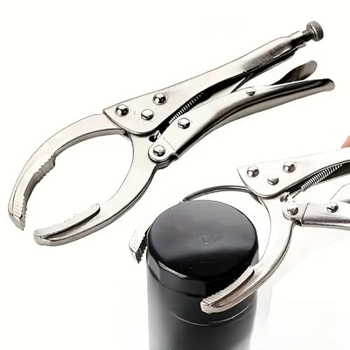 Alicate de pressão Chave Saca Filtro De Óleo Troca C/Corrente Profissional Automotivo