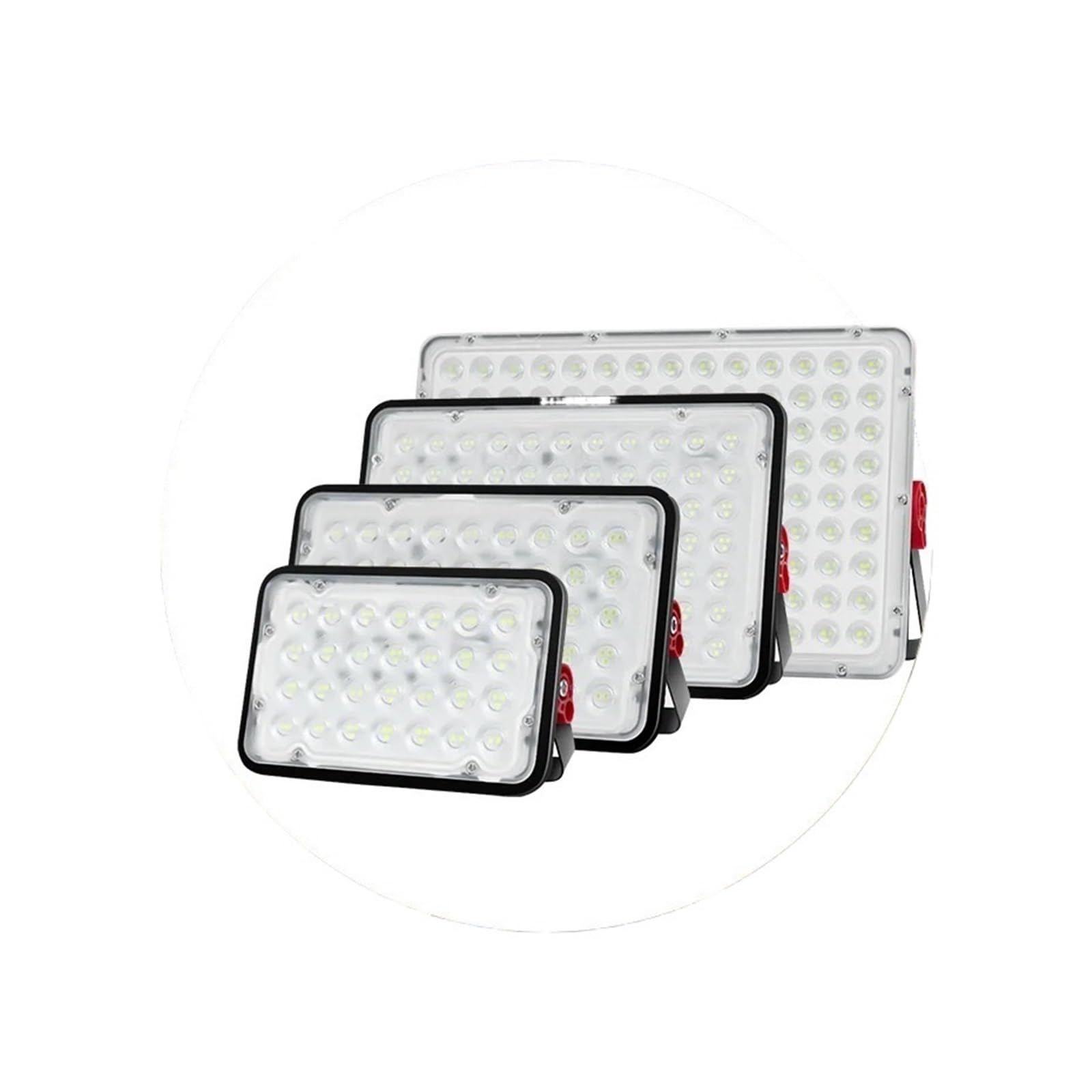 LJLJCQCNS 400W 200W 100W 50W Led Flood Light IP66 Waterproof 220V Outdoor Floodlight Spotlight LED Reflector Street Lamp Wall Flood Light(35_50W)