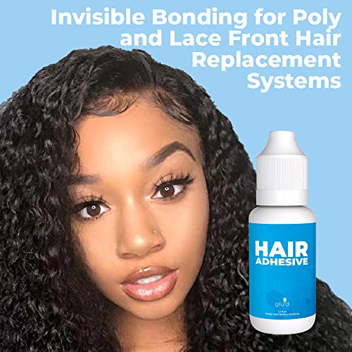 image for Glued Extra-Strength Wig Glue | Light Hold Hair Replacement Adhesive f