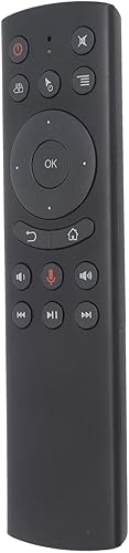 Miniatura 9 de AUNMAS Control remoto de repuesto para proyector G10S TV Box, PC, 2.4G inalámbrico con detección de voz y receptor USB