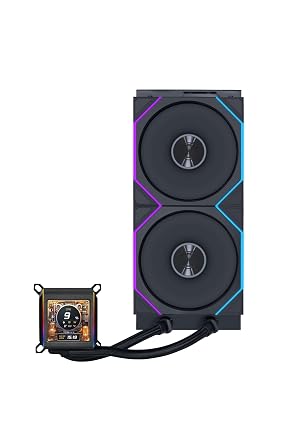 Lian Li Galahad II LCD 280mm Siyah  lemci S v  So utucu GA2ALCD28TB