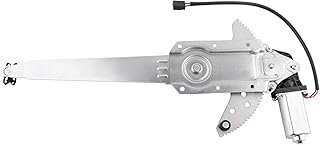 Front Driver Side Power Window Regulator and Motor Assembly Fit for Ford Bronco 81-96, F100 81-83, F150 81-86, F250 F350 1981-1997, F450 88-97 Replace# F6TZ1523209AA 741-674
