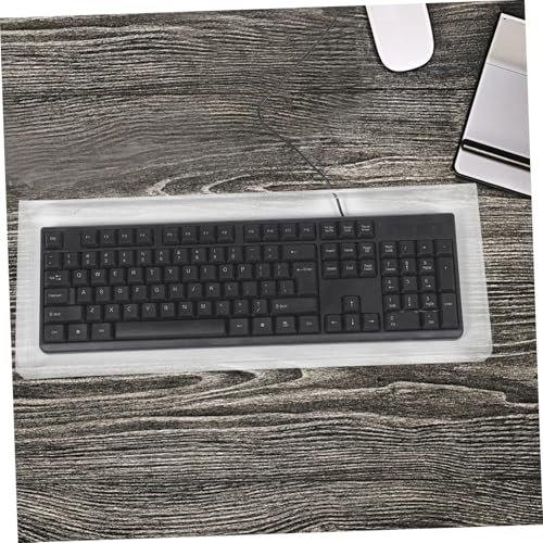 Protector de teclado de acrílico transparente y cubierta antigatos resistente 5