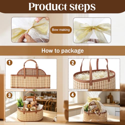 House Warming Gifts Baskets New Home New Home Gifts Ideas Housewarming Gift Closing Gift for Home Buyers House Warming Basket with Mugs Cutting - Image 3