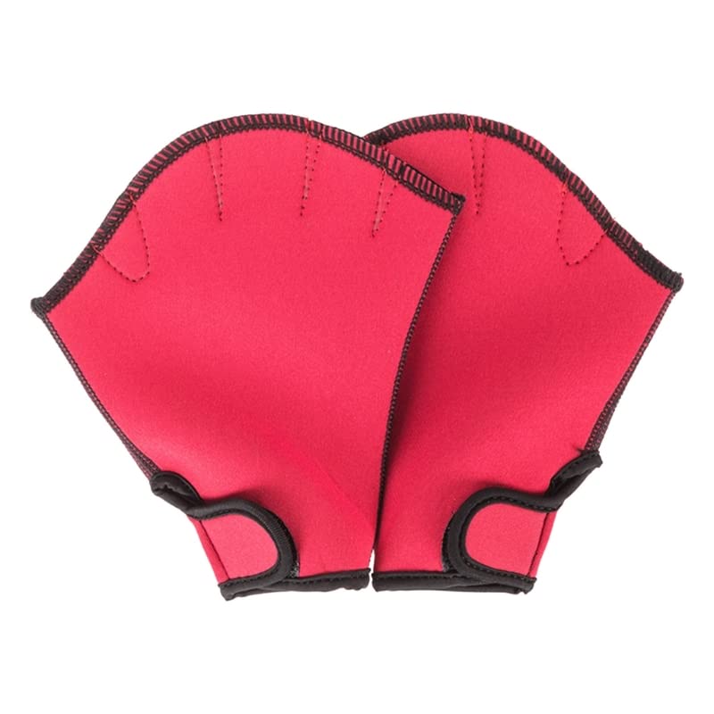 1 Par De Guantes De Natación para El Agua Paleta De Fitness Acuático Manopla Sin Dedos Guantes para Herramientas De Mano para Entrenamiento De Resistencia A La Natación Guantes De Natación De