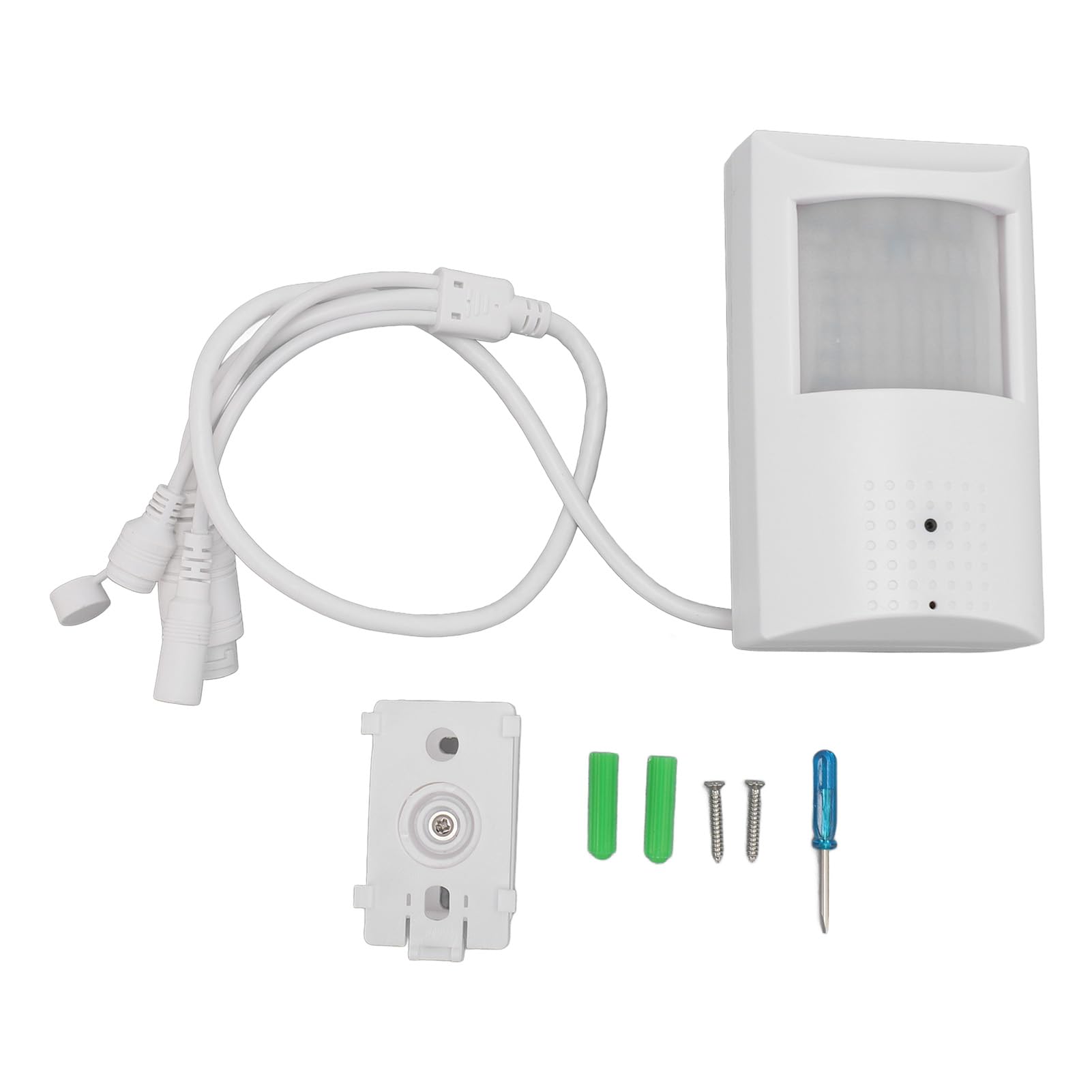 Wewnętrzna Kamera Bezpieczeństwa, 1080P WiFi Kamery CCTV do Nadzoru Domowego Mała Zmodyfikowana Przewodowa Kamera Koncentryczna, Noktowizor na podczerwień 5 MP HD, do Biura w