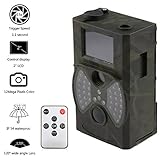 'leshp Wild Appareil photo Caméra de chasse infrarouge 12 MP Dual COMS Caméra de surveillance Vision nocturne 20 m/IP54/2 LCD/120 ° TF Max 32 Go hc300 a