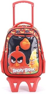 Angry Birds Tekerlekli Sırt Çantası 87897 Kırmızı STD