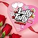 Laffy Taffy Valentines All Reds, Heart Shaped Box, 3.4 oz