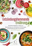 Entzündungshemmende Ernährung: Die besten Rezepte im Alltag zur Bekämpfung von chronischen Entzündungen und der Stärkung des Immunsystems inkl. Ernährungsplan
