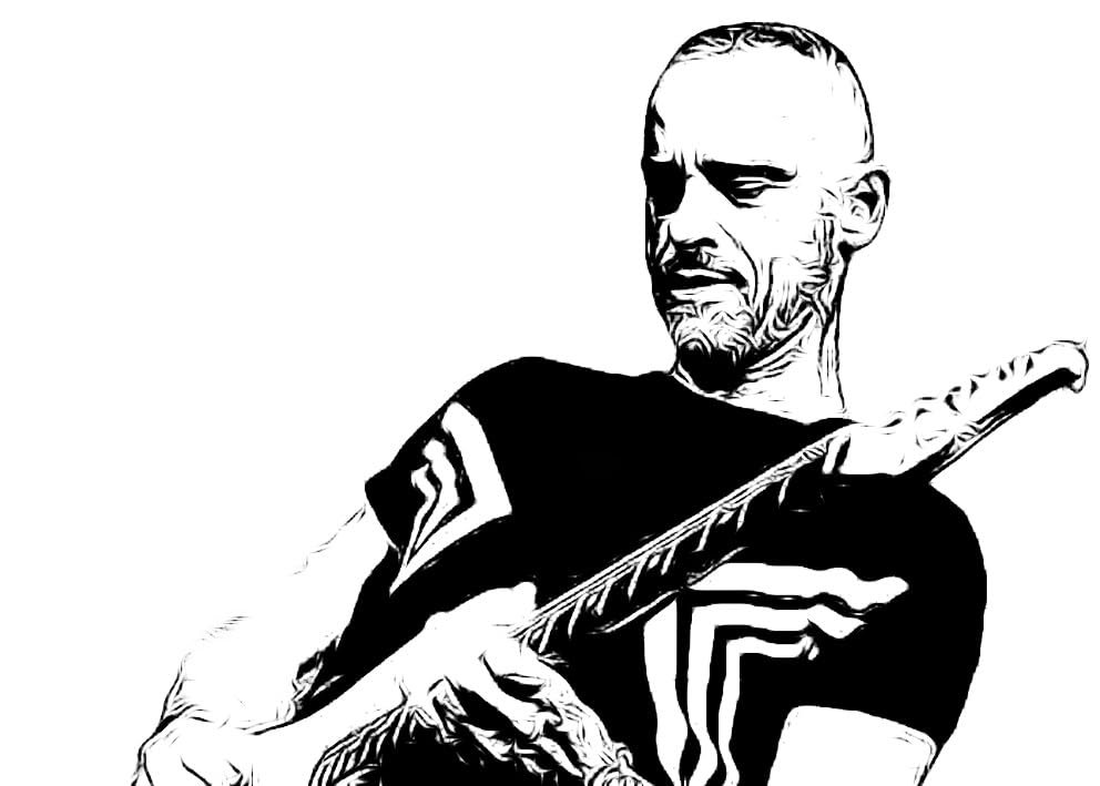Generico EROS RAMAZZOTTI Hand-Painted Italian Singers Painting