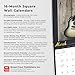 Electric Guitars | 2025 12 x 24 Inch Monthly Square Wall Calendar | Foil Stamped Cover | Plastic-Free | BrownTrout | Instrument Entertainment