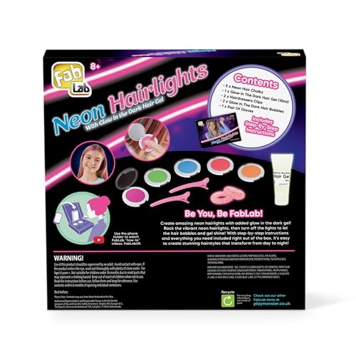 FabLab Neon Hairlights, Multicolor - Image 2
