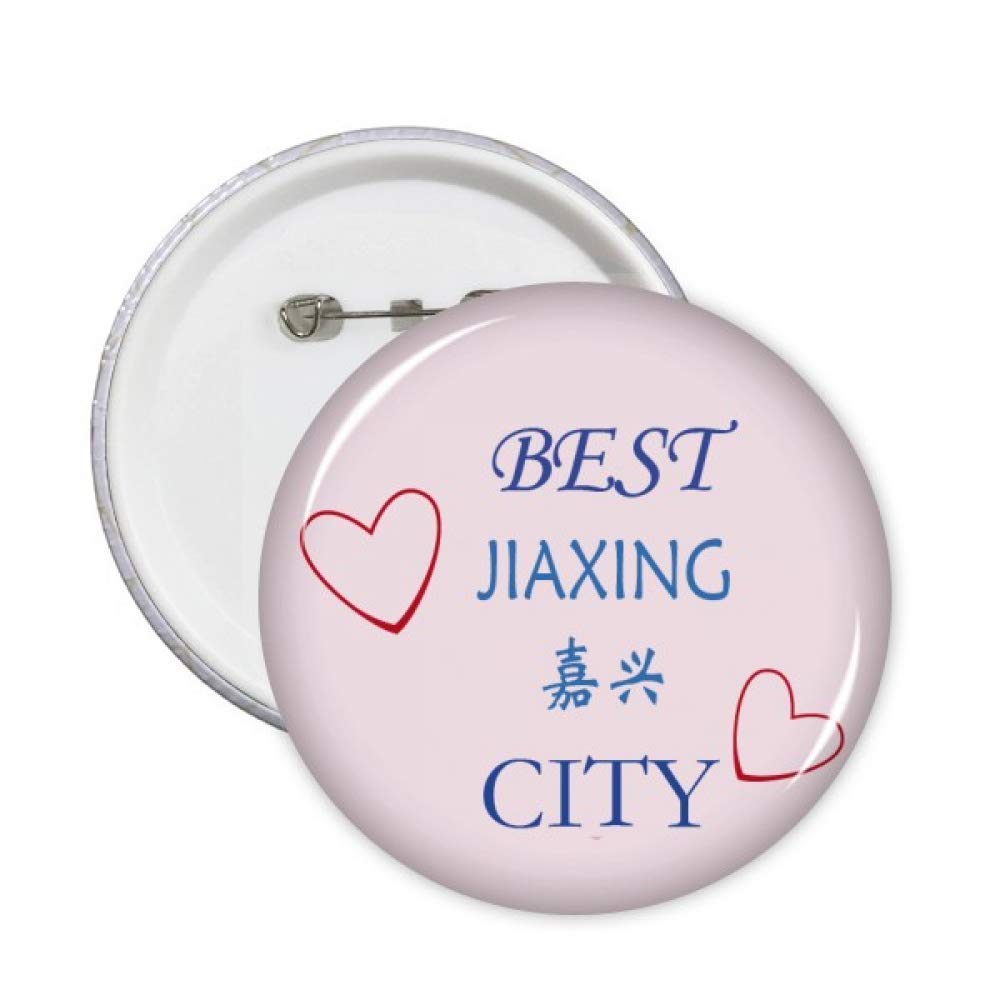 Jiaxing City Icon Art Deco Gift Fashion Pins Badge Button Emblem Accessory Decoration 5pcs