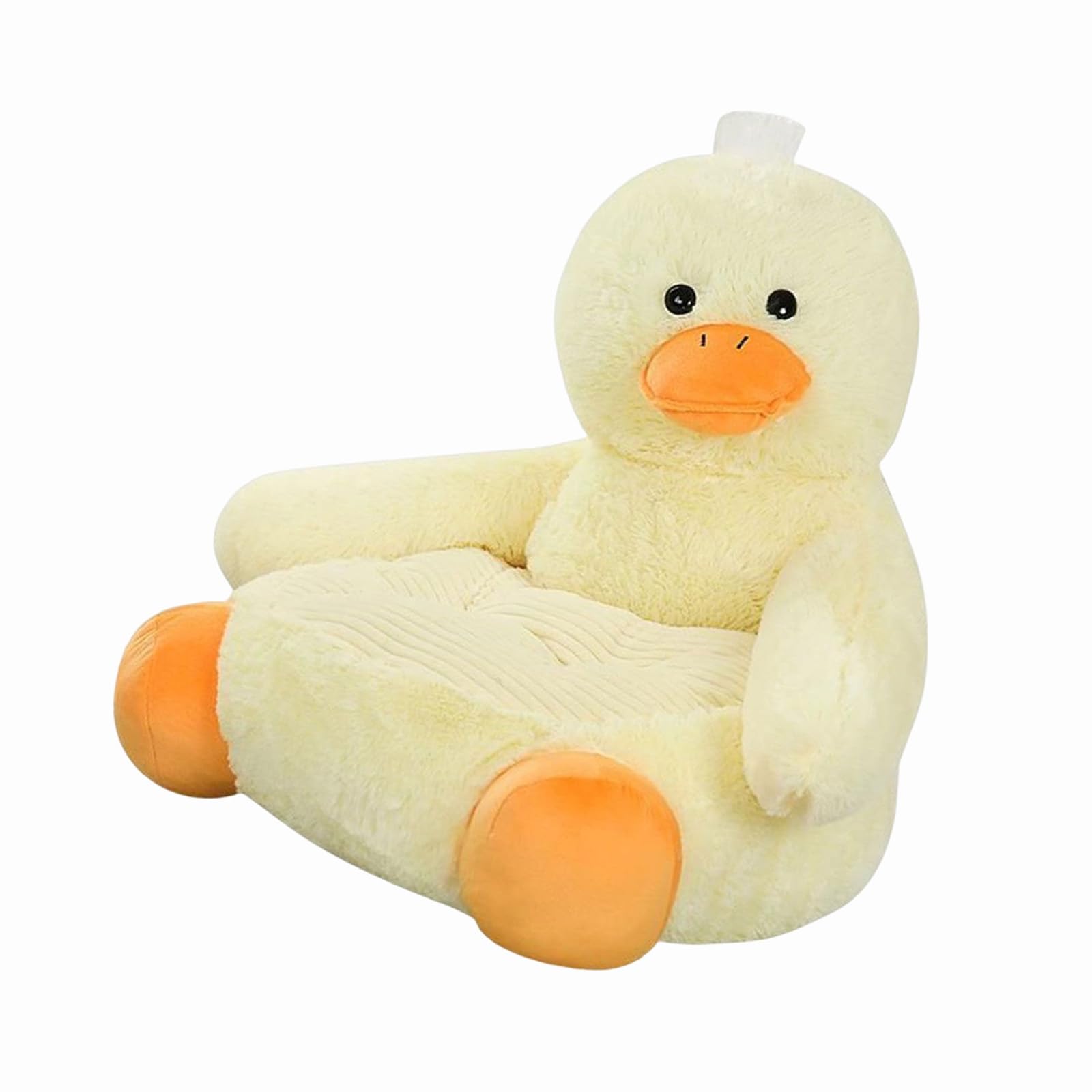 Fenteer Kids Baby Cartoon Small Sofa Toddler Chair Soft Kids Sofa Plush Kids Chairs for Girls Boys Child Chair Stylish Birthday Gift Support Seat Measures 50x50x45cm Chair