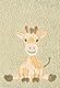 Sterntaler Wickelauflagenbezug Giraffe & Löwe 80x90cm – Saugfähige Baumwolle mit abtrennbarem, wasserundurchlässigem Frottee-Teil – süße Stickereien – Wickelunterlage für Unterwegs, steingrau